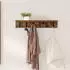 vidaXL Wandmontierter Nachttisch Altholz 60x10,5x10,5cm