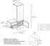 Vladon Carlton Set 2 Wandgarderobe Anthrazit matt/Graphit Seidenmatt, Holzwerkstoff, 105x193x35cm