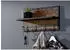Massivmoebel24 Nature of Spirit #83 Wandgarderobe Altholz bunt 61x14x31cm (09-900-700-5173)