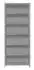 Forte NET 106 Schuhschrank 2-türig Betonoptik/Weiß 69x179x35cm (MS151-C251)