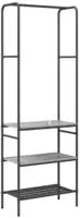 vidaXL Kleiderst&auml;nder Grau Sonoma 60 x 30 x 171 cm Holzwerkstoff