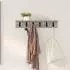 vidaXL Wandmontierter Garderobenhalter Grau Sonoma 60x10,5x10,5cm