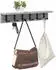 vidaXL Wandmontierter Garderobenhalter Grau Sonoma 60x10,5x10,5cm