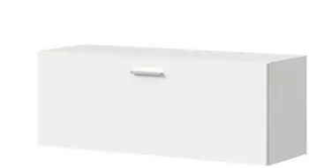 xonox.home Vaga Wandgarderobenschrank 1 Klappe Wei&szlig; 104x39x36cm