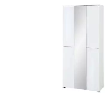 Innostyle SYRINA Garderobenschrank Wei&szlig;, 90x196x41cm