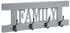 MCW Family Wandgarderobe Shabby-Look Paulownia grau-blau 60x21cm (MCW-C60)