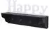 MCW Wandgarderobe Happy 4 Haken Kiefer massiv schwarz/weiß 60x30x13cm (MCW-D41)