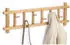 Zeller Wandgarderobe Bambus 6 Haken, 68x22cm (CEDRO)