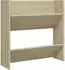 vidaXL Wand-Schuhschrank Sonoma-Eiche 60x18x60 cm (806723)
