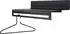 Spinder Design SWAY 60 Wandgarderobe 2-in-1 Wandregal, Stahl, schwarz, 60cm (74743568-0)