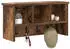 vidaXL Wandmontierter Kleiderständer Räuchereiche 50x16x26cm (874311)