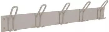 Spinder Design Miles 5 Wandgarderobe Metall Silky Taupe, 5 Haken (70495702-0)