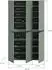 xonox.home Scarpa Hochschrank 6-türig Smoke Green 105x175x37cm (X7UP8823)