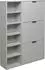 Mäusbacher Bonnie Schuhschrank 3 Klappen und Regal, Kreidegrau Matt, 95x126x25cm (50784240-0)