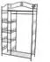 MCW Garderobe Bern-G Metall 6 Ablageflächen 172x100x43cm (Bern-G)