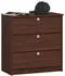 Akord Furniture Factory Akord Mini Schuhschrank 3 Klapptüren Wenge 60x31x62cm (OP0LSZAWENMINI)