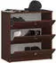 Akord Furniture Factory Akord Mini Schuhschrank 3 Klapptüren Wenge 60x31x62cm (OP0LSZAWENMINI)