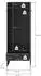 xonox.home Bueno Garderobenschrank Basalt Melamin 70x189x37cm