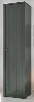 Furn.Design Forres Schuhschrank Landhausstil grün 50x197x43cm (Forres)