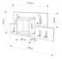 Livetastic Lumina Wandgarderobe mit Hutablage & Kleiderstange, Holzwerkstoff/Metall, Eiche/Anthrazit, 68x32x13cm