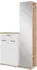 XORA Garderobe 1 Fächer 1 Schubladen 105x188x38 cm (887013201) weiß/eiche