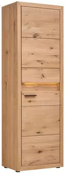 Linea Natura Garderobenschrank in 63.8 x 199 x 40 cm (182003005) Eichefarben