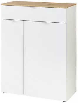 Innostyle Bari Schuhschrank 2-t&uuml;rig MDF wei&szlig; 78x103x38cm (Bari)