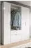 Inn.Furn SystemX Garderoben- und Schuhschrank Weiß Hochglanz 152x193x34cm (SystemX)
