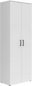 CarryHome Multistauraum Mehrzweckschrank 4 Fächer Weiß 70x195x40cm (002427019452)