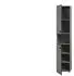 xonox.home Station Garderobenschrank 2 Türen Smoke Green 40x192x37cm