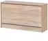 Finebuy Split Schuhbank mit Sitzfläche, Schuhkipper, Sonoma, 80x47x24cm (SuVa11681_1)