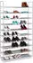 Relaxdays Schuhregal faltbar 50 Paar Schuhe
