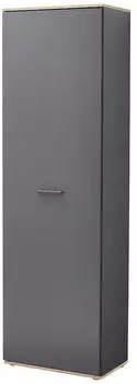 XORA Garderobenschrank Fynn 2 F&auml;cher 60x199x38 cm (887057402) anthrazit