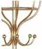Moebel Direkt Online Agnes Wandgarderobe Metall 18 Haken goldfarben (011-1201.G)
