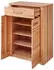 Stella Trading Nature One Schuhschrank Kernbuche massiv, 6 Fächer, 74x100x40cm (3218FF10)