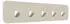 XORA Hakenleiste 50x10x3 cm (1815010602) Creme