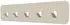 XORA Hakenleiste 50x10x3 cm (1815010602) Creme