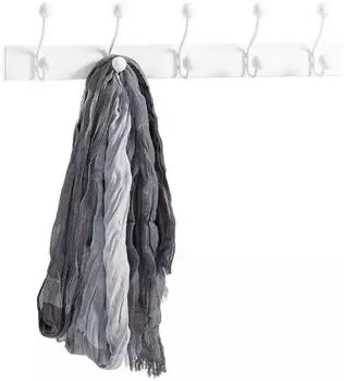 XORA Hakenleiste Keramik 65x13x7 cm (640011101) weiß