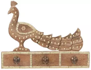 Marrakesch Orient & Mediterran Interior Amrit Garderobenhaken Vintage Boho, 25cm (rk-7244)