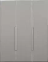 WOOOD Garderobenschrank "Rens" aus Nussbaum-Dekor, viel Stauraum, H&ouml;he 210 cm