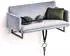 Philippi Couch Mini-Garderobe Samt, Edelstahl, 36cm (300126)