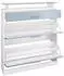 Vladon Loret Schuhschrank Schuhkipper 2 Klappen, 1 Schublade, 89x104x23cm (50000772)