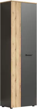 trendteam Estepona Garderobenschrank Anthrazit 60x195x36cm (Estepona)