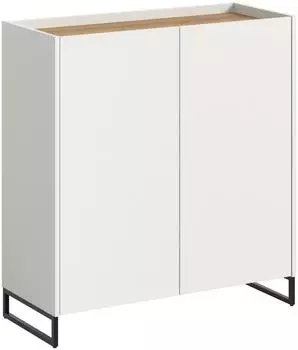 xonox.home Drive Schuhkommode Melamin wei&szlig; 97x90x38cm (X7HL3603)