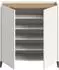 xonox.home Drive Schuhkommode Melamin weiß 97x90x38cm (X7HL3603)