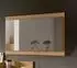 ebuy24 Drive Garderobenkombination 4-teilig, Salbei/Artisan Oak, 172x192x32cm (D28)