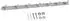 Intirilife Garderobenleiste Modell B Edelstahl 7 Haken 54x4.2cm (IL-100400)