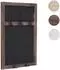 MCW Garderobenpaneel C51 mit Kreidetafel, Paulownia, Shabby-Look, dunkelbraun (800000500158)