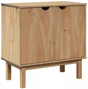 vidaXL OTTA Flurschrank 75x40x75cm Massivholz Kiefer (4013461)