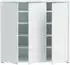 Forte Alice Springs Schuhschrank 3 Türen Secret Grey 109x99cm (Alice Springs)